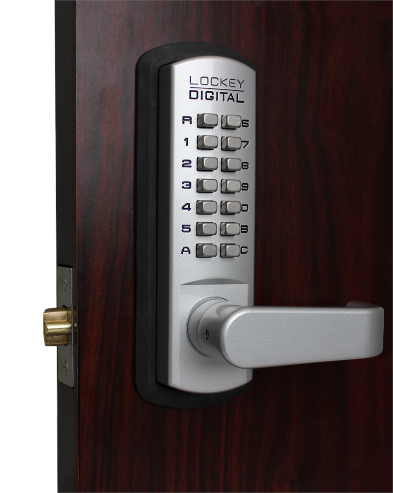 Lockey 3835DC Keyless Double Sided Mechanical Passage Lever Lock
